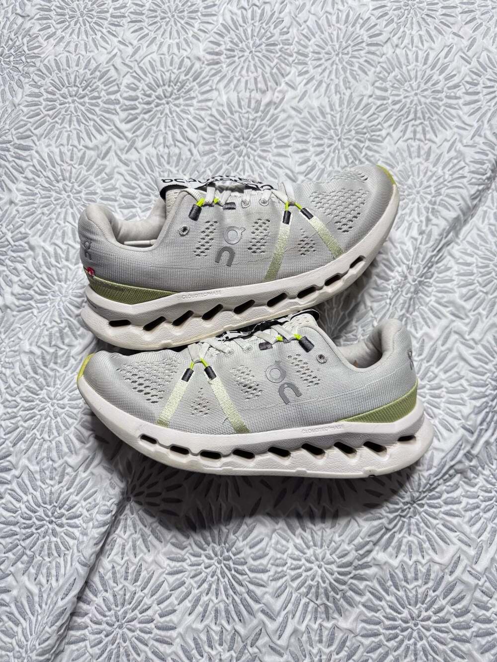 On Cloudsurfer Women's 7.5 Running Shoes White Sand 3WD10440248